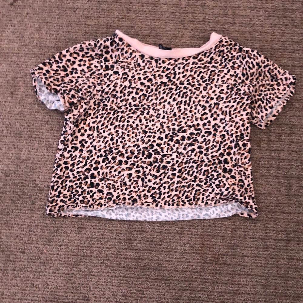Cheetah print shirt